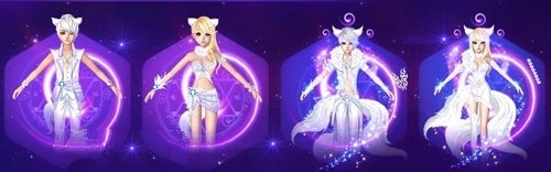 《QQ炫舞》紫晴天狐魔法套裝介紹