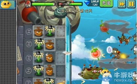 《植物大戰(zhàn)僵尸2：天空之城》第18天攻略