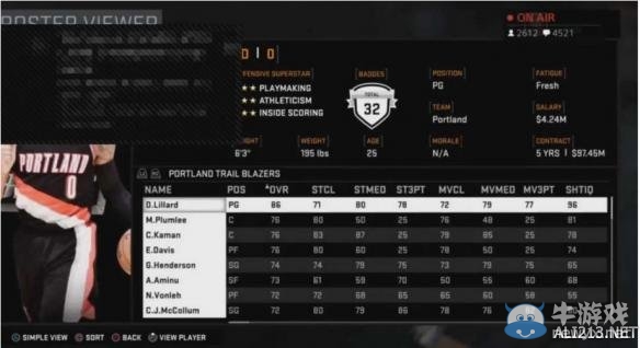 《NBA 2K16》現役、經典球隊的球員盤點攻略