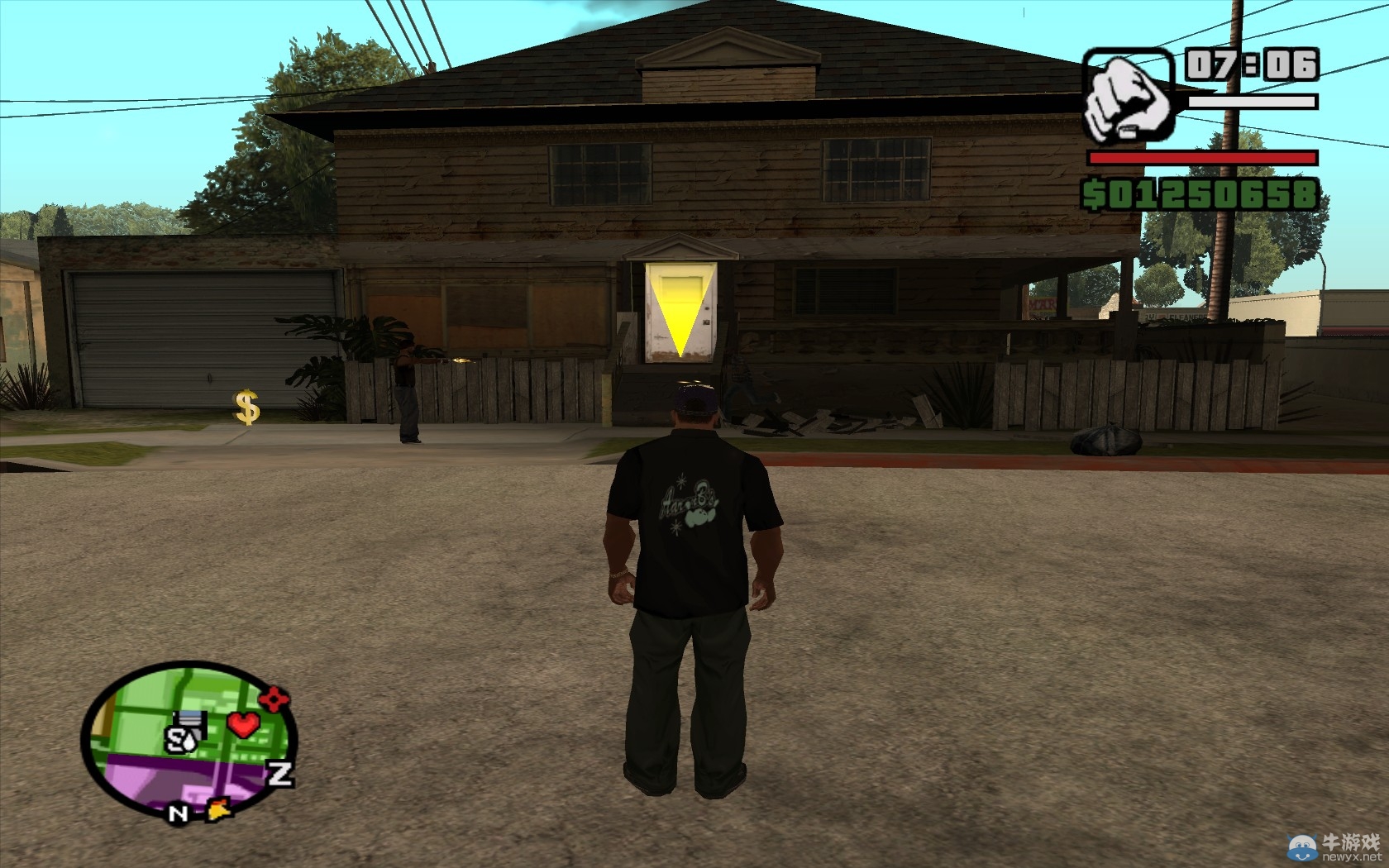 《俠盜飛車：圣安地列斯》開場動畫黑屏解決方法