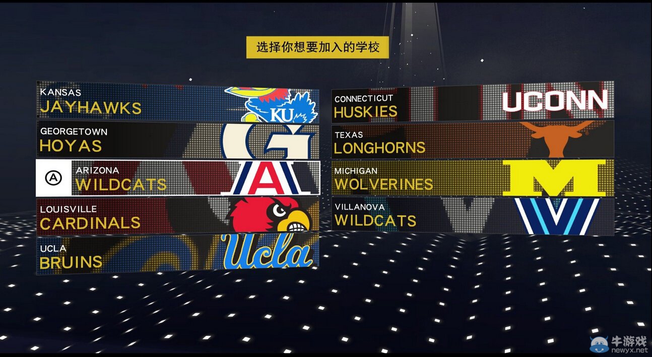 《NBA 2K16》NCAA豪門大學簡介