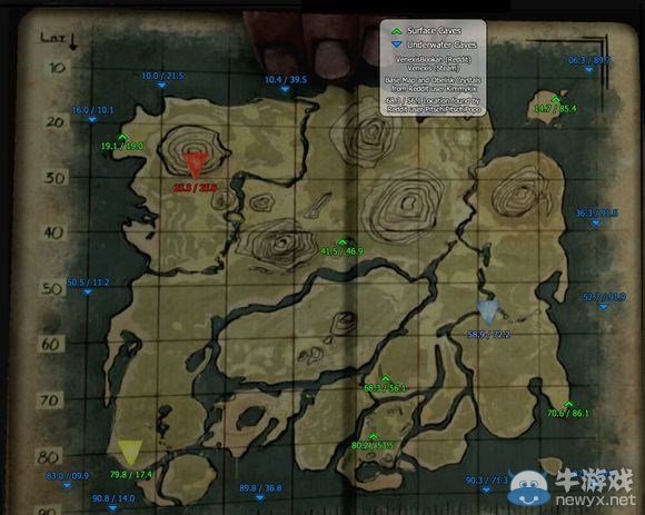 《方舟：生存進化》礦洞神器位置及方法