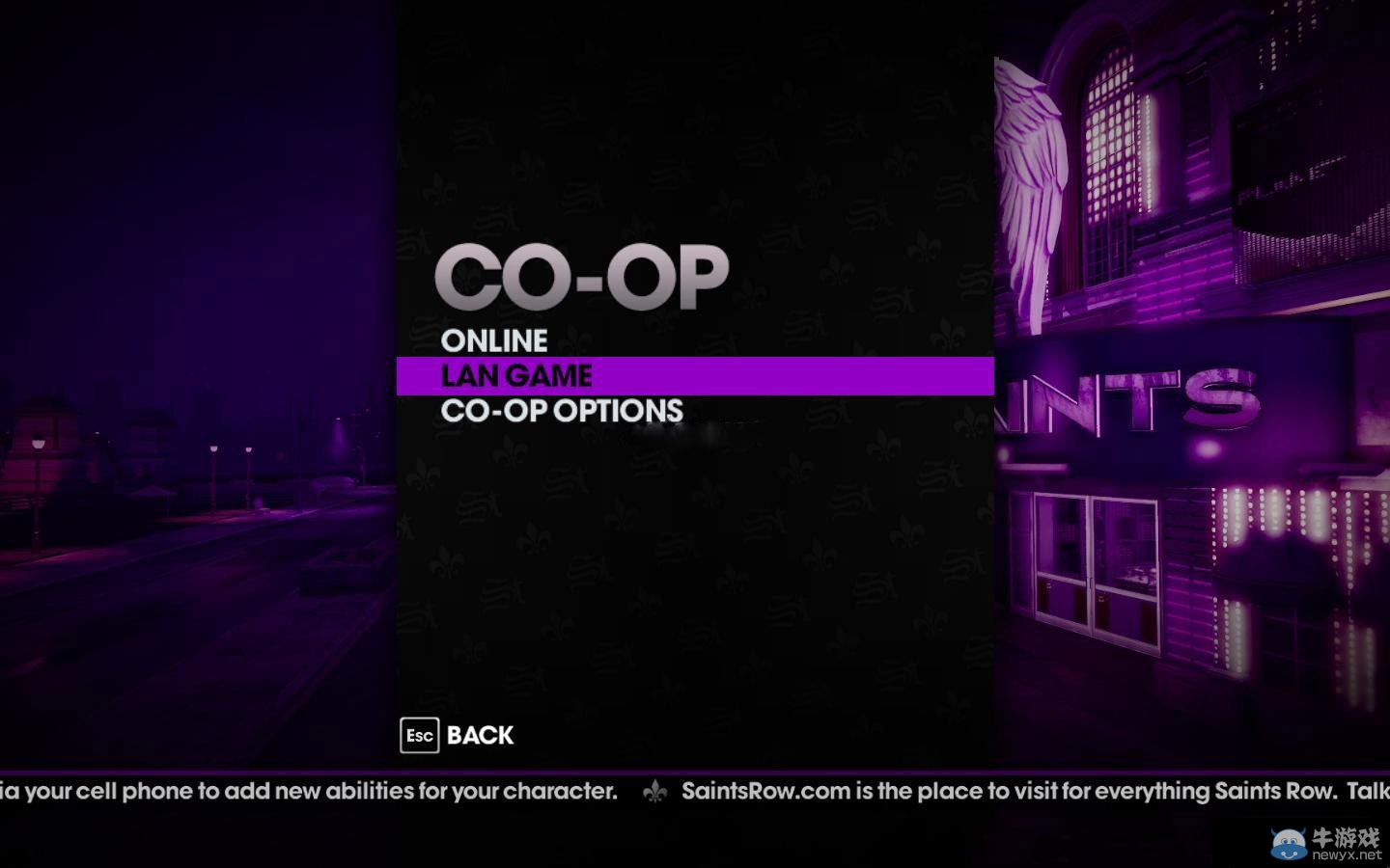 《黑道圣徒3》聯機教程