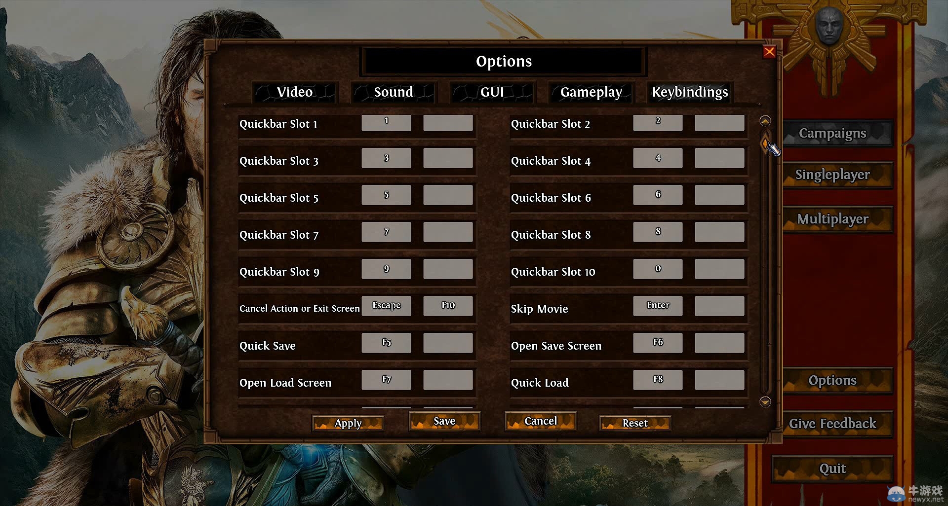 《魔法門之英雄無(wú)敵7》PC按鍵操作解析