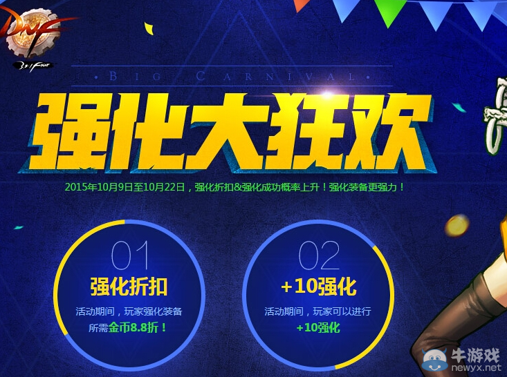 《DNF》強(qiáng)化大狂歡活動(dòng)內(nèi)容與獎(jiǎng)勵(lì)