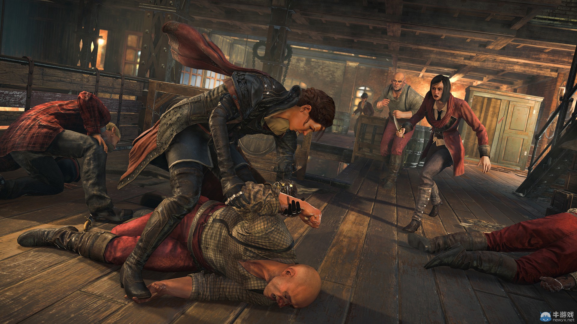 《刺客信條：梟雄》女主角伊薇攀爬演示視頻