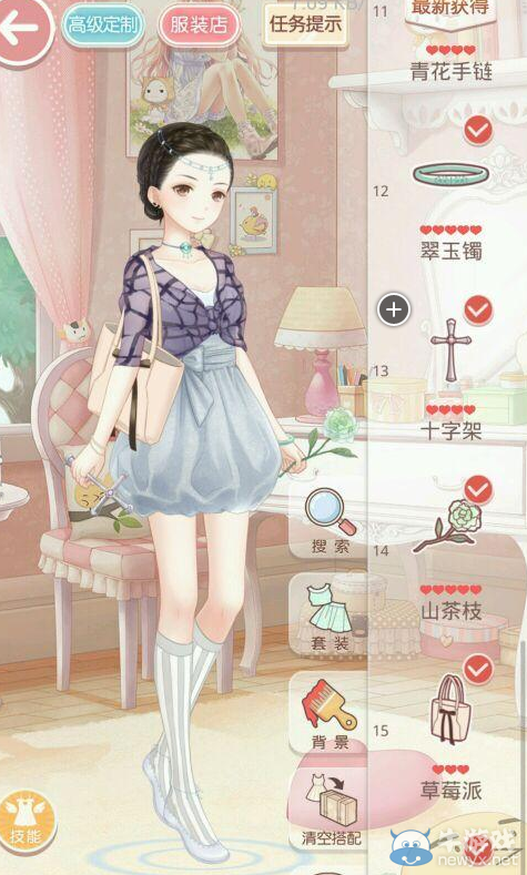 《奇跡暖暖》精靈的月下舞會5落幕之晚禮服攻略