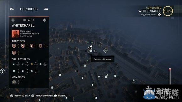 《刺客信條：梟雄》全倫敦的秘密物品位置收集解析
