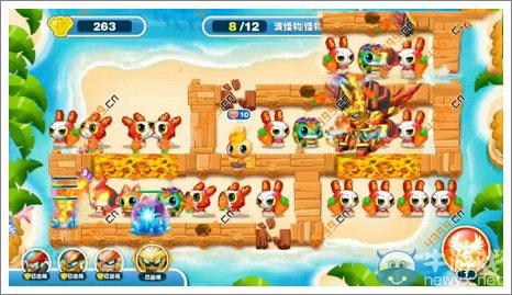 《蹦蹦兔塔防》第39關(guān)攻略