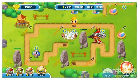 《蹦蹦兔塔防》第43關攻略