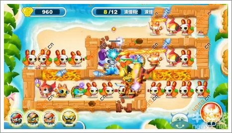 《蹦蹦兔塔防》第39關(guān)攻略