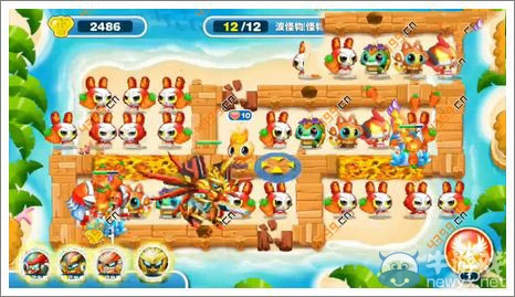 《蹦蹦兔塔防》第39關(guān)攻略