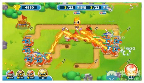 《蹦蹦兔塔防》第43關攻略