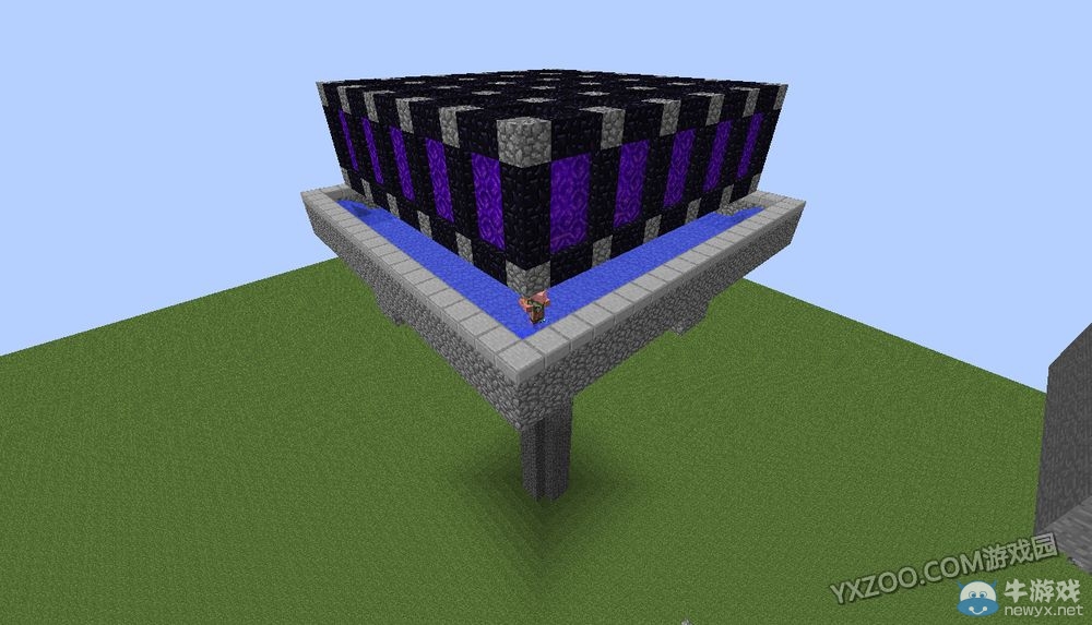 《我的世界》空島刷金塔怎么做