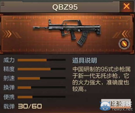 《穿越火線：槍?xiě)?zhàn)王者》步槍QBZ95介紹