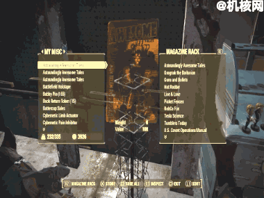 《輻射4》25條超級新手向小技巧動態圖分享