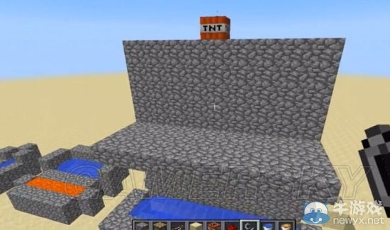 《我的世界》自動修復墻制作視頻教程