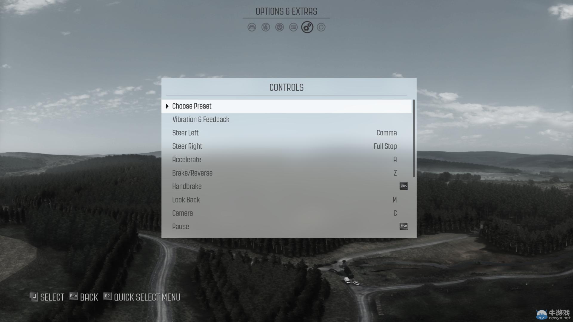 《塵埃拉力賽》游戲怎么操作