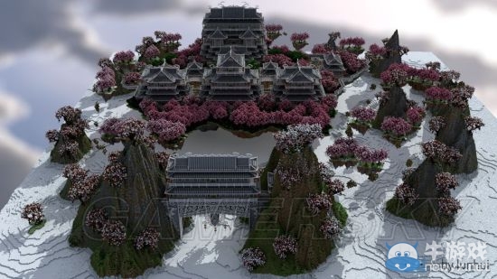 《我的世界》精美云之境建筑作品鑒賞（附存檔）