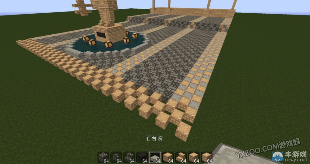 《我的世界》皇家園林的皇宮大門建筑展示