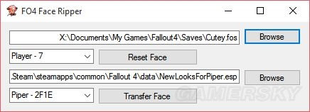《輻射4》人物換臉工具使用方法