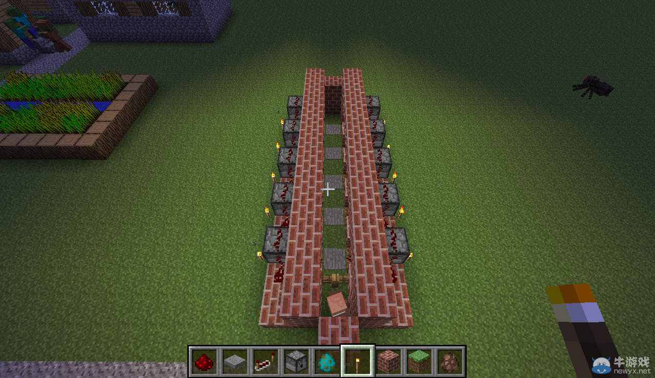 《我的世界》紅石簡易機關制作視頻教程