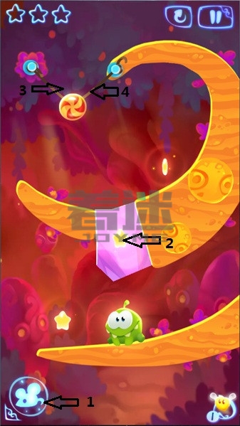 《割繩子：魔法》全三星通關(guān)攻略大全