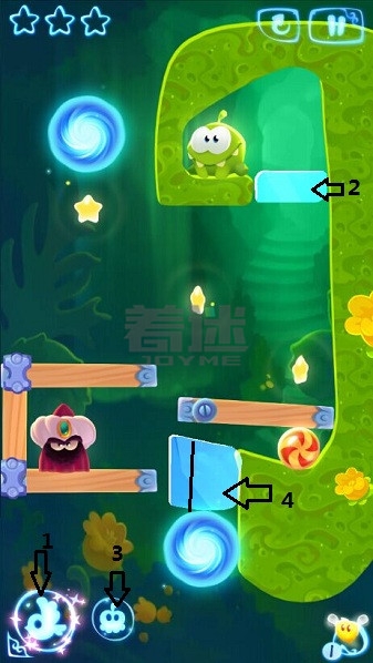 《割繩子：魔法》全三星通關(guān)攻略大全