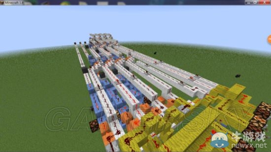 《我的世界》1.8紅石乘算器原理圖文解析