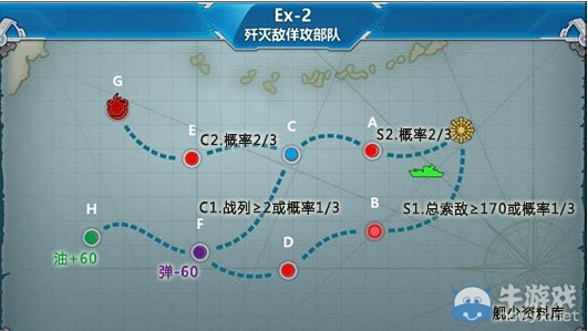 《戰(zhàn)艦少女》r冬活中間島戰(zhàn)役E6攻略