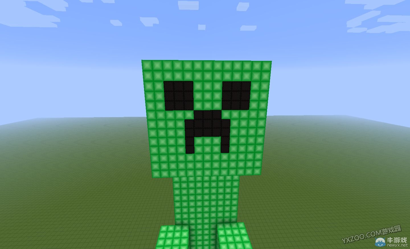 《我的世界》苦力怕模型房屋建筑圖文教程