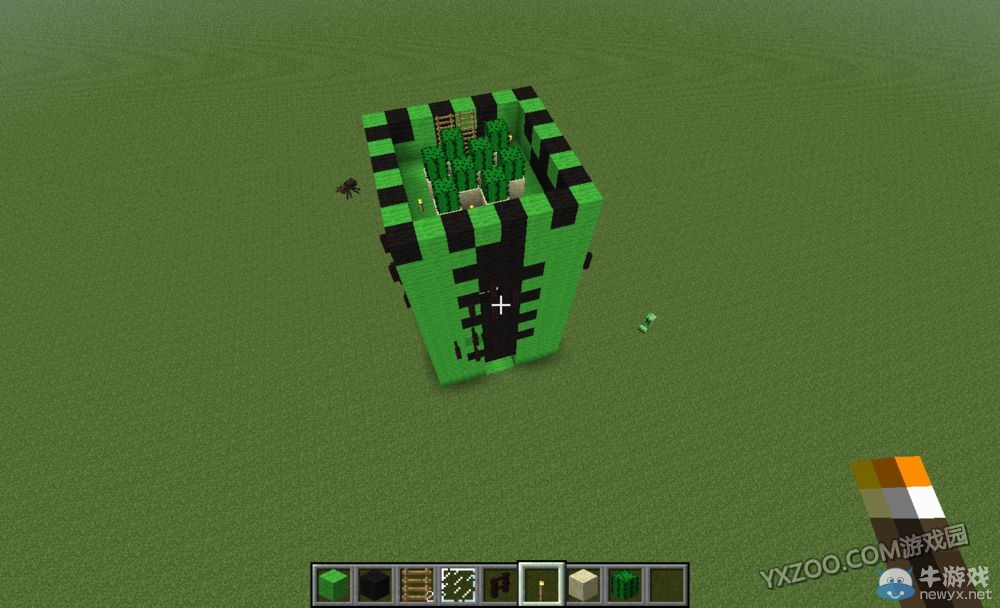 《我的世界》仙人掌模型房屋建筑圖文教程