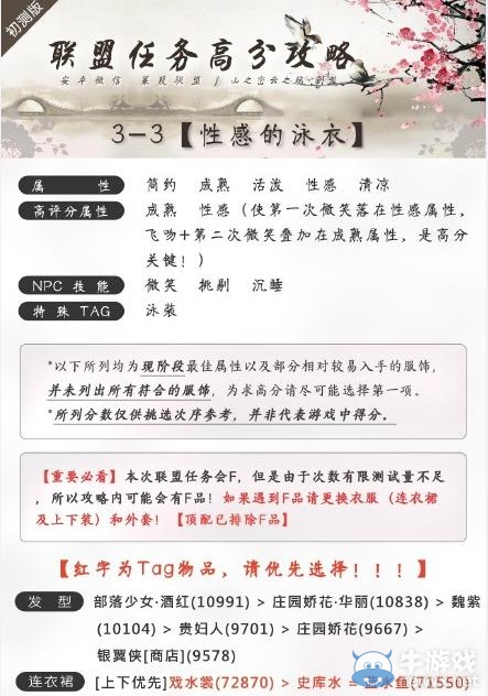 《奇跡暖暖》聯(lián)盟委托第三章高分頂配攻略大全