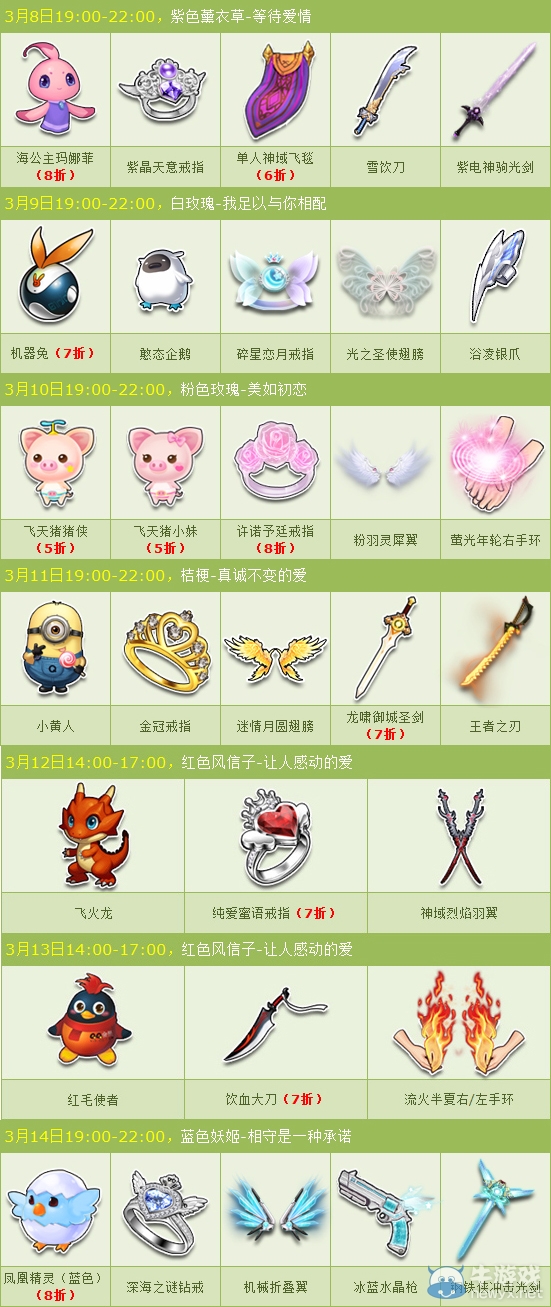 《QQ飛車》白色情人節浪漫秒殺