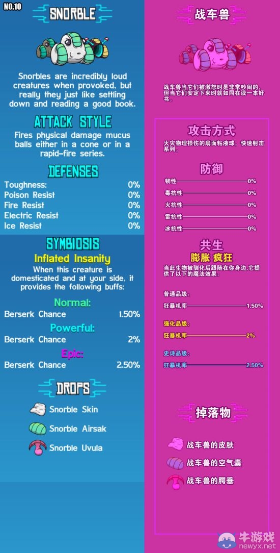 《崩潰大陸》寵物圖鑒及屬性大全