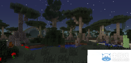 《我的世界手機版》0.14.0暮色森林全地形及怪物圖文匯總大全