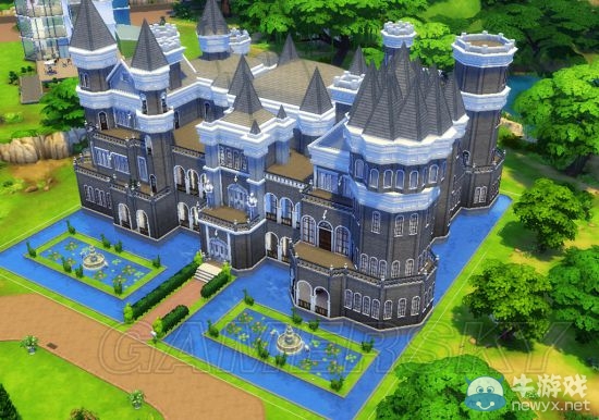 《模擬人生4》歐洲城堡建造圖文教程
