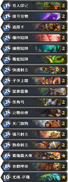 《爐石傳說》標準模式子彈上膛獵