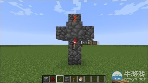 《我的世界手機版》 0.14.0巖漿門制作圖文教程