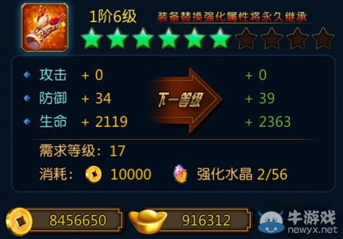 《阿修羅之眼》裝備強化條件