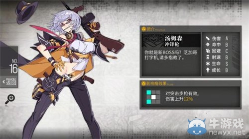 《少女前線》沖鋒槍制造公式介紹