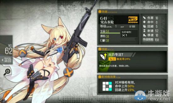 《少女前線》G41公式介紹