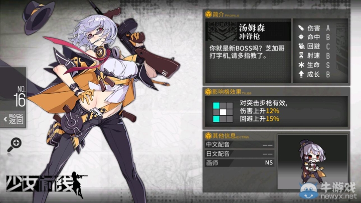 《少女前線》實用SMG推薦