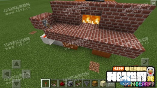 《我的世界》手機版0.15.0壁爐隱藏門制作圖文教程