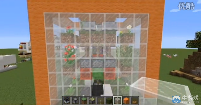 《我的世界》自動刷花機制作方法視頻教程