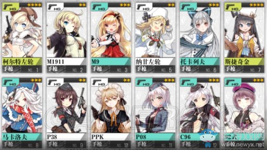 《少女前線》十大咸魚槍娘詳解
