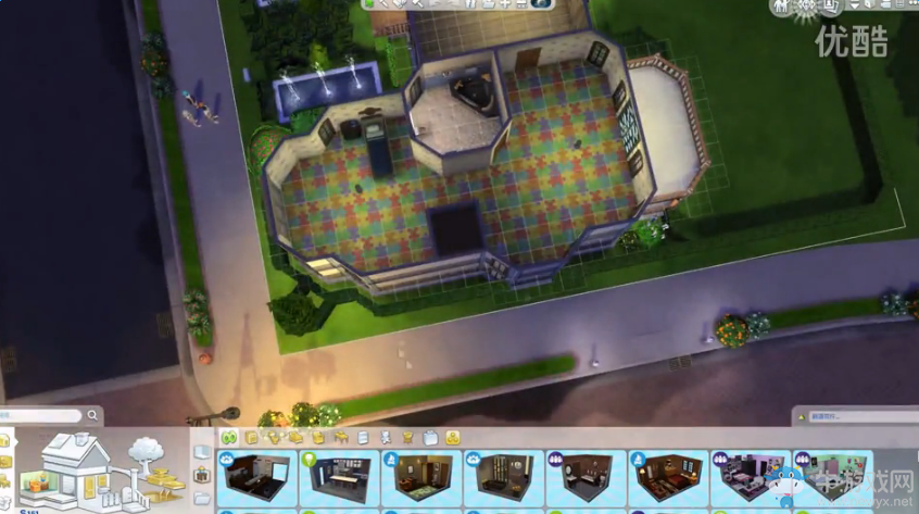 《模擬人生4》紫色薰衣草別墅建造教程