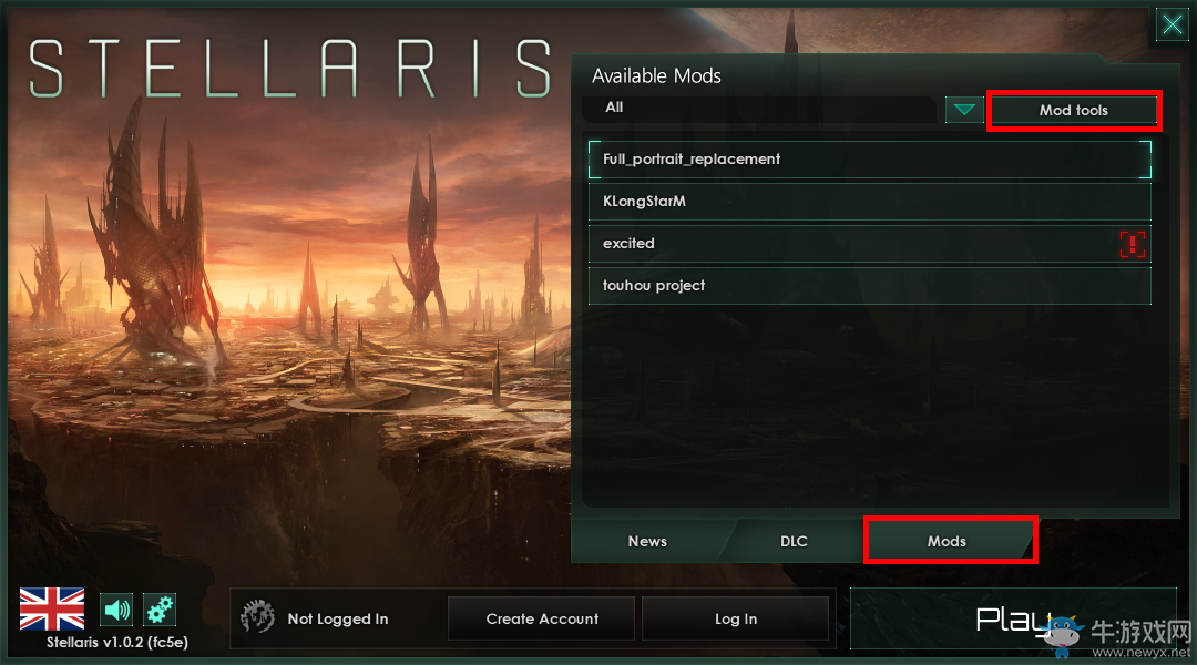 《群星》修改种族贴图图文教程