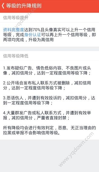 《花田交友》信用等級的作用有哪些