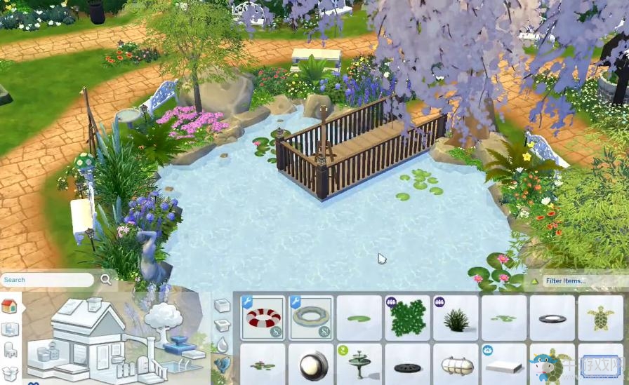 《模擬人生4》圣星公園建造視頻教程